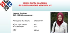 Havvanur Demircan 2015